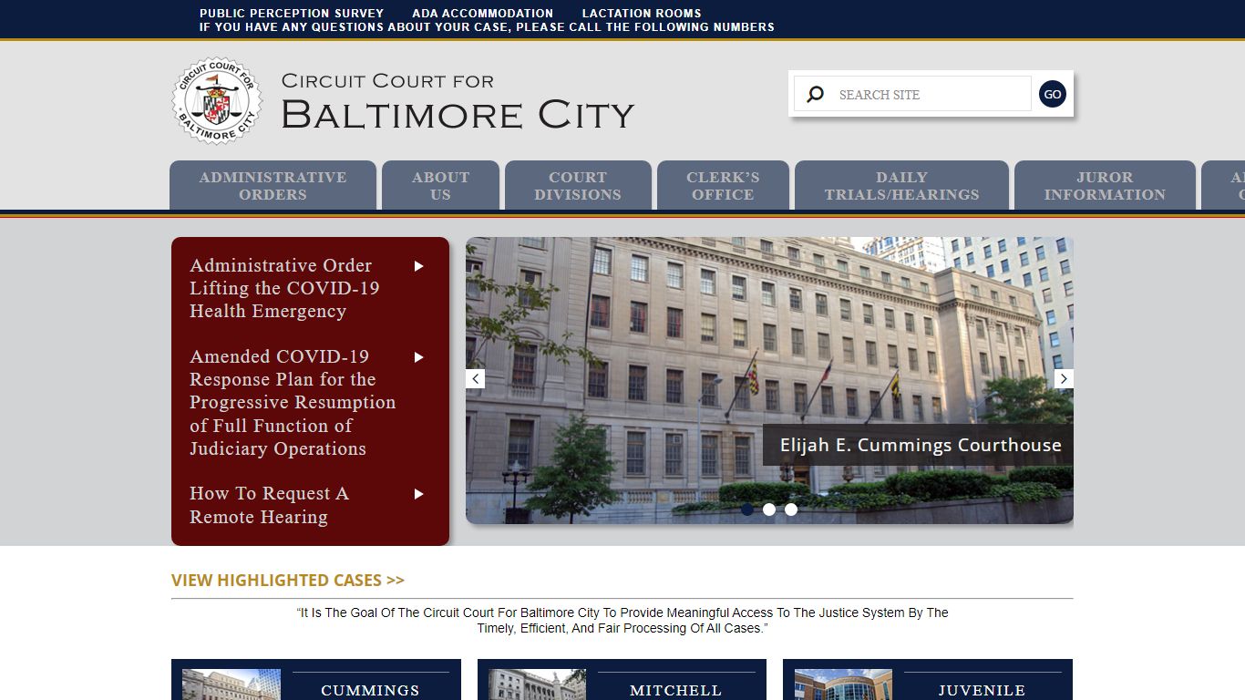 Circuit Court For Baltimore City